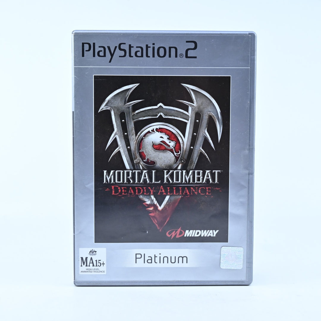Mortal Kombat Deadly Alliance - Sony Playstation 2 / PS2 Game - No Manual - PAL