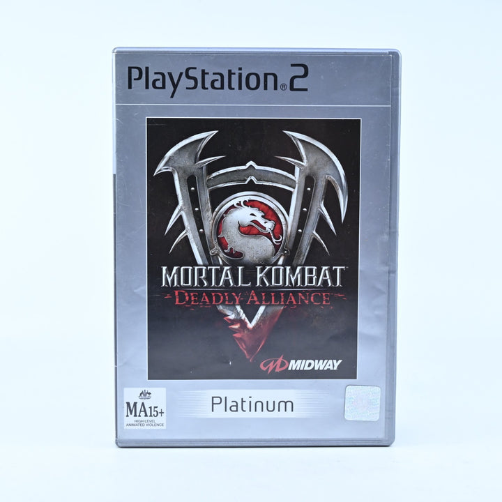 Mortal Kombat Deadly Alliance - Sony Playstation 2 / PS2 Game - No Manual - PAL