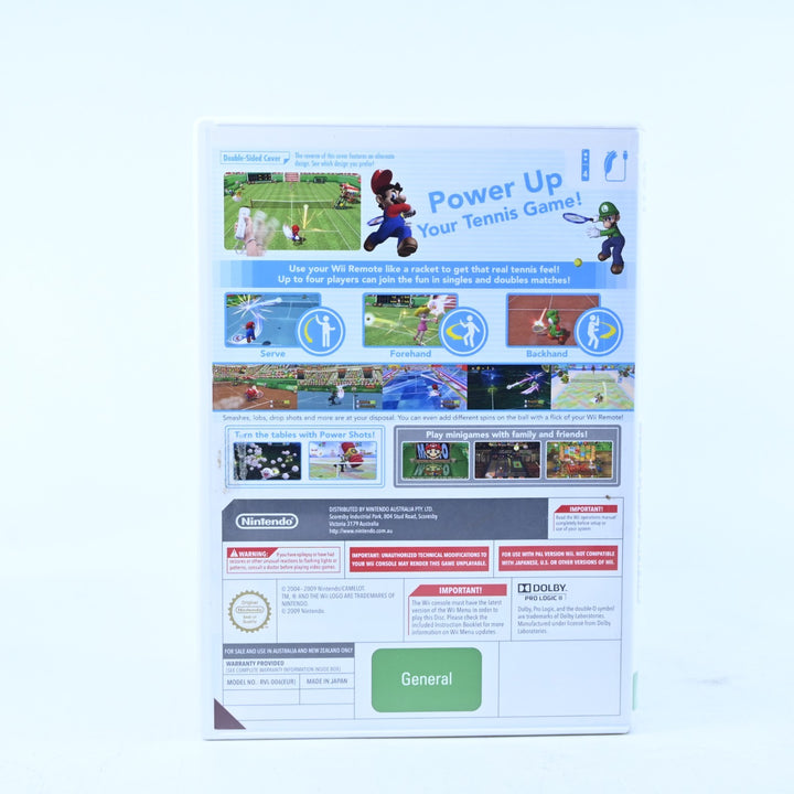 Mario Power Tennis - Nintendo Wii Game - PAL - FREE POST!