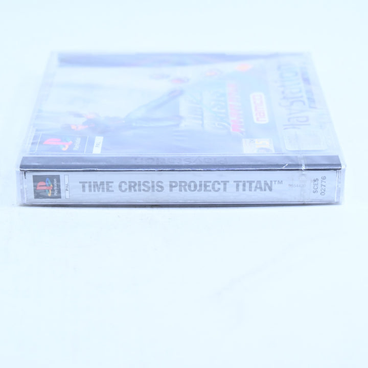 Time Crisis: Project Titan - SEALED - SEE DESCRIPTION - PS1 Game + Manual - PAL