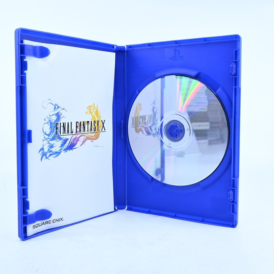 Final Fantasy X - Sony Playstation 2 / PS2 Game + Manual - PAL - MINT DISC!