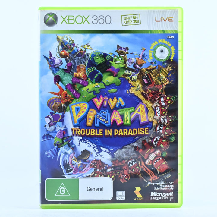 Viva Pinata Trouble in Paradise - Xbox 360 Game - No Manual - PAL - MINT DISC!