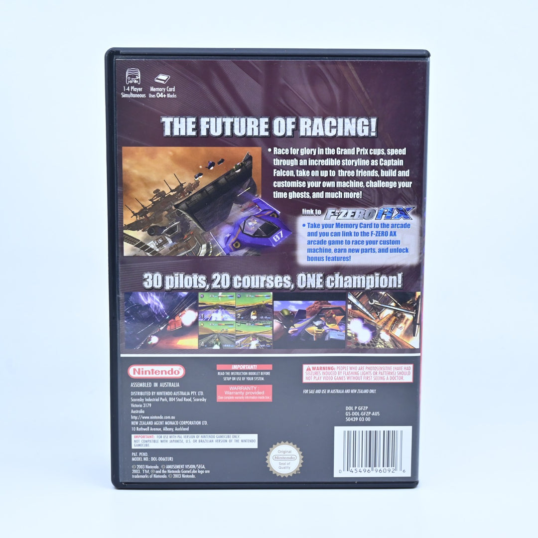 F-Zero GX - Nintendo Gamecube Game - No Manual - PAL - FREE POST!