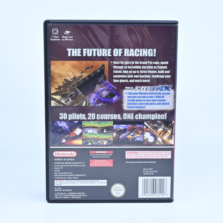 F-Zero GX - Nintendo Gamecube Game - No Manual - PAL - FREE POST!
