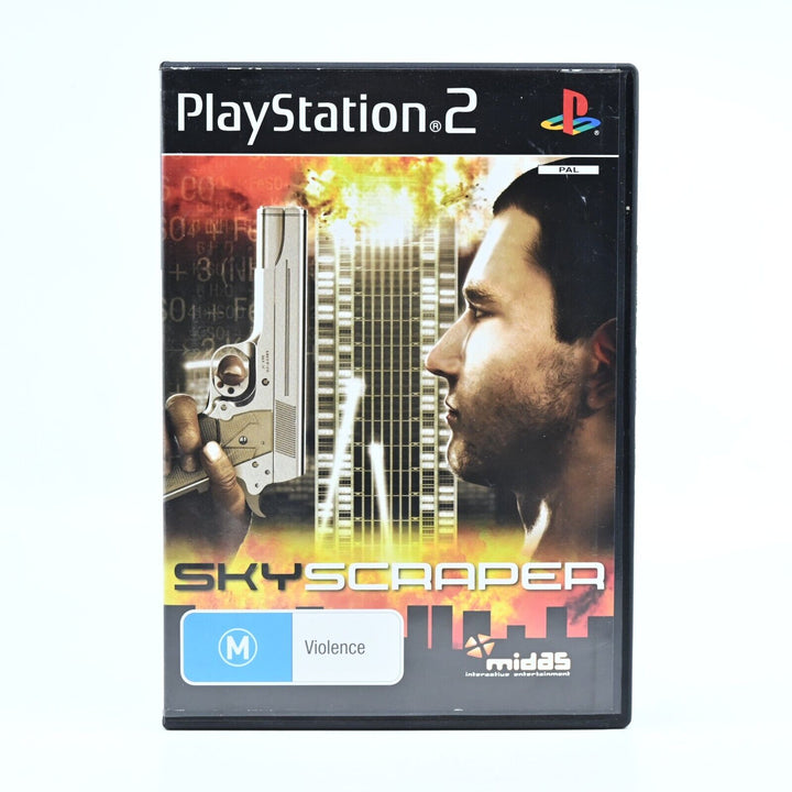 Skyscraper - Sony Playstation 2 / PS2 Game + Manual - PAL - MINT DISC!