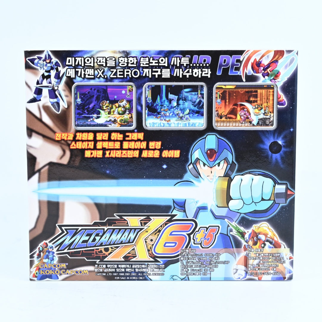 Megaman X 6 + 5 - PC Game - Korean Version - MAKE OFFERS!!
