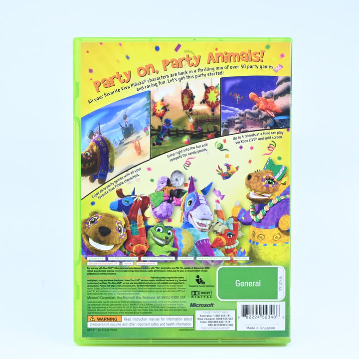 Viva Pinata: Party Animals - Xbox 360 Game + Manual - PAL - MINT DISC!