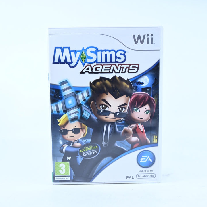 MySims Agents - Nintendo Wii Game + Manual - PAL - MINT DISC!