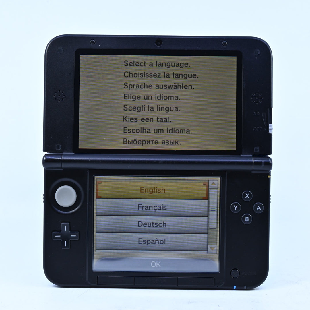 Blue / Black Nintendo 3DS Console XL - SPR-001(EUR) - PAL + 4GB SD Card