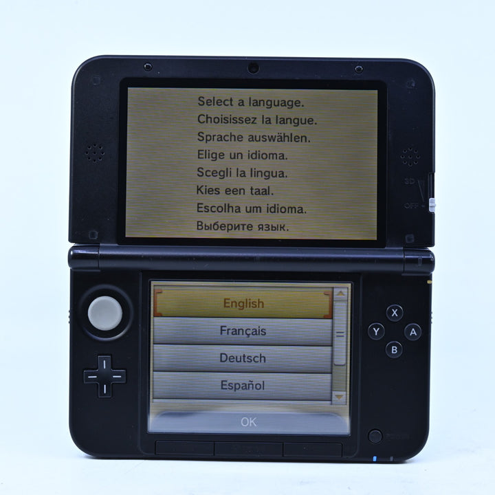 Blue / Black Nintendo 3DS Console XL - SPR-001(EUR) - PAL + 4GB SD Card