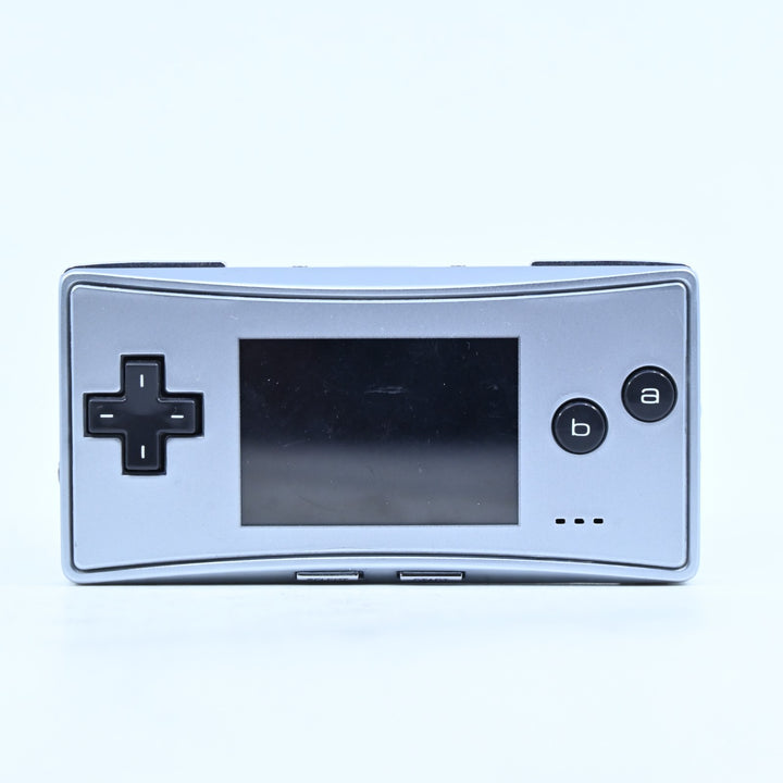 Silver - OXY-001 - Nintendo Gameboy Micro Console / GBA Console - PAL
