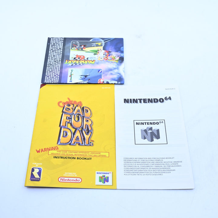 Conker's Bad Fur Day - N64 / Nintendo 64 Boxed Game - PAL