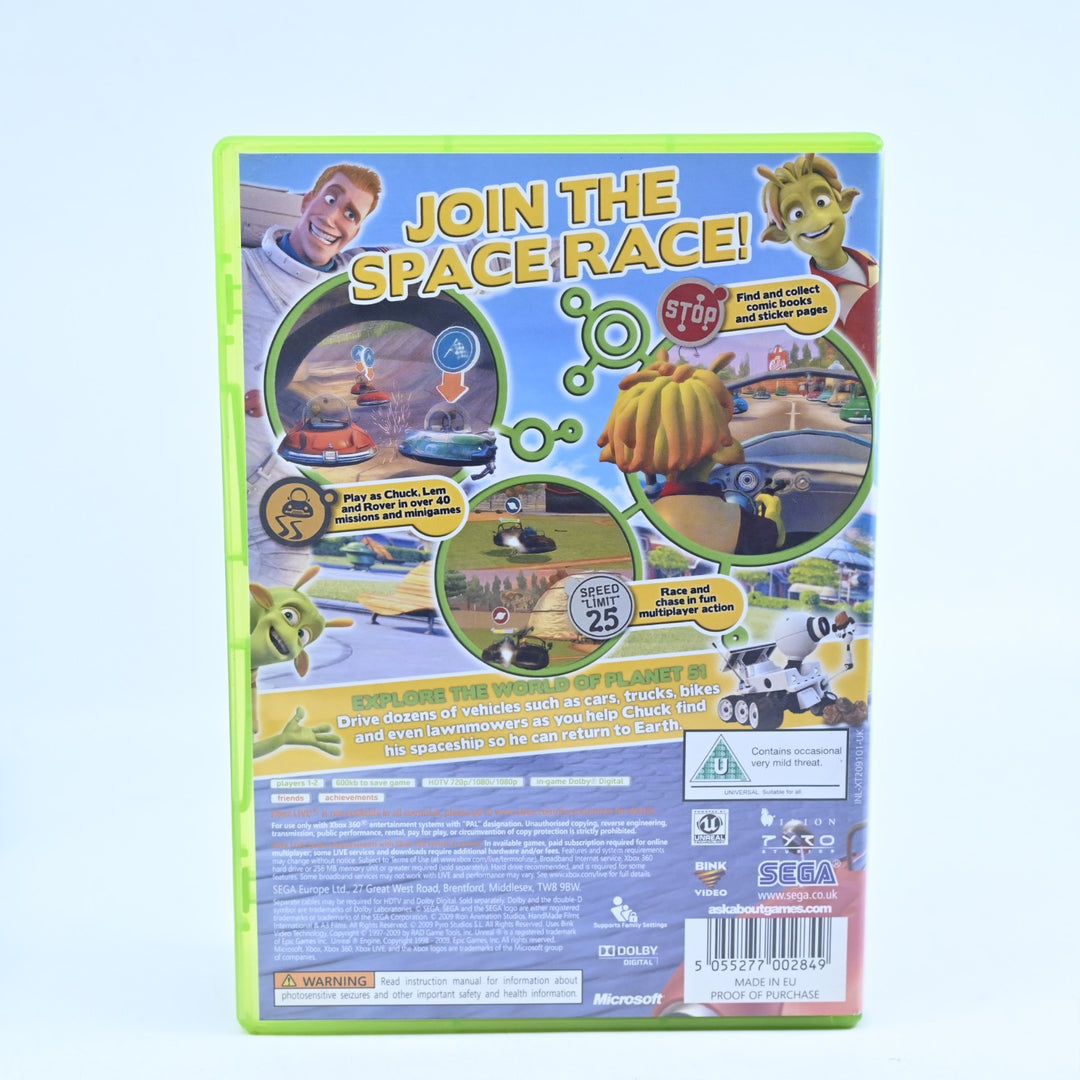Planet 51: The Game - Xbox 360 Game + Manual - PAL - MINT DISC!