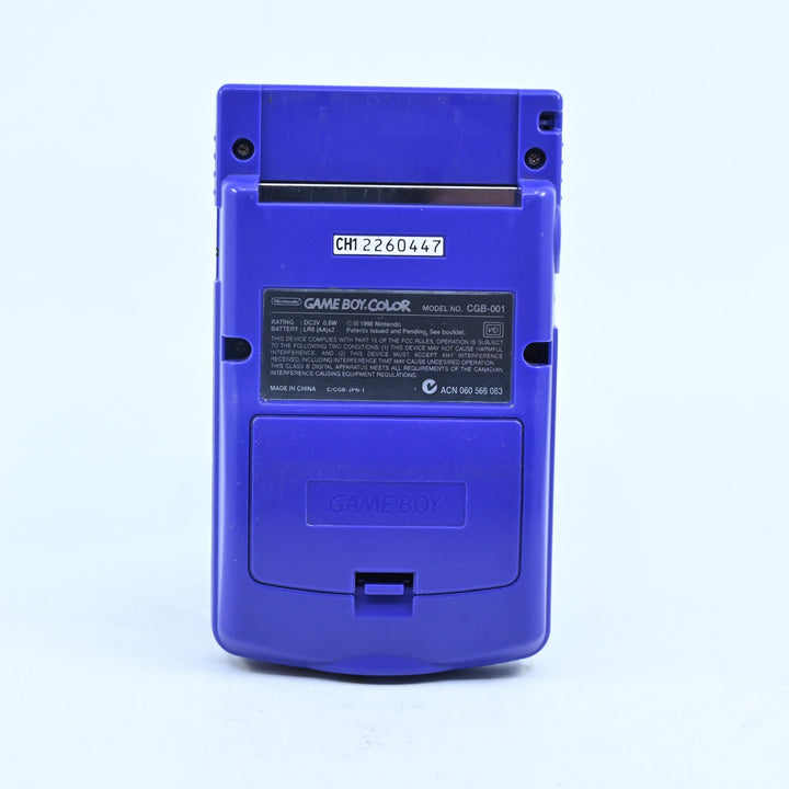 Grape Purple - Nintendo Gameboy Color Console - CGB-001 - FREE POST!