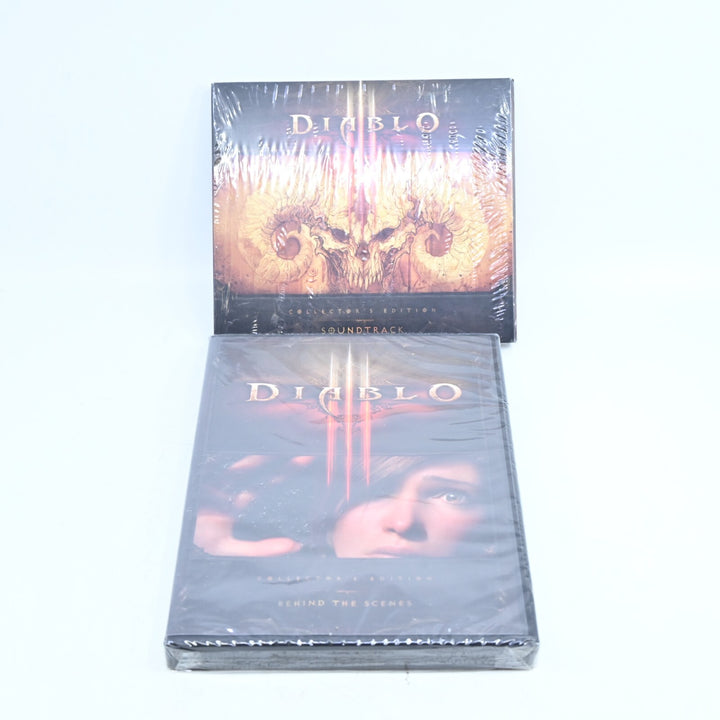 SEALED! Diablo III Collectors Edition Soundtrack + Behind the Scenes - CD + DVD