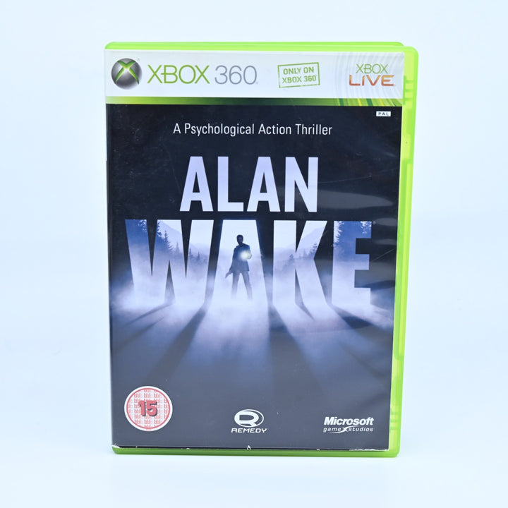 Alan Wake - Xbox 360 Game + Manual - PAL - FREE POST!