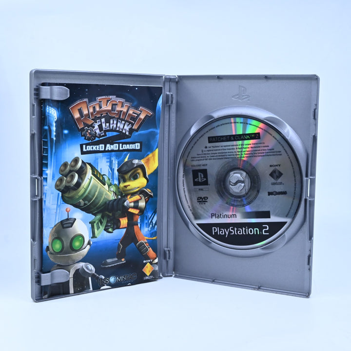 Ratchet & Clank 2: Locked & Loaded - Sony Playstation 2 / PS2 Game + Manual