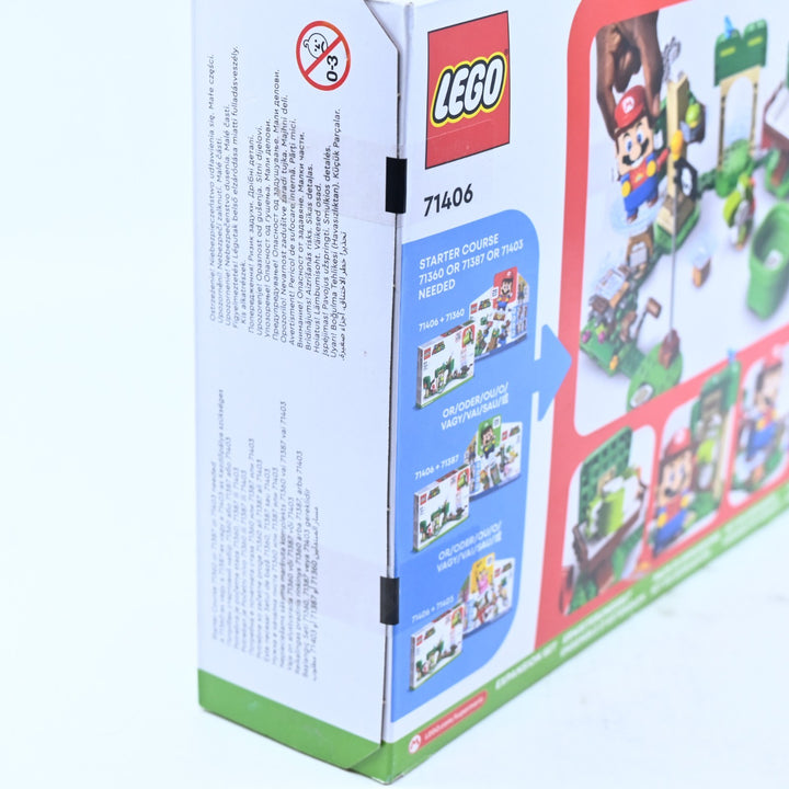 SEALED! LEGO 71406 Super Mario - Yoshi's Gift House - Expansion Set - Toy