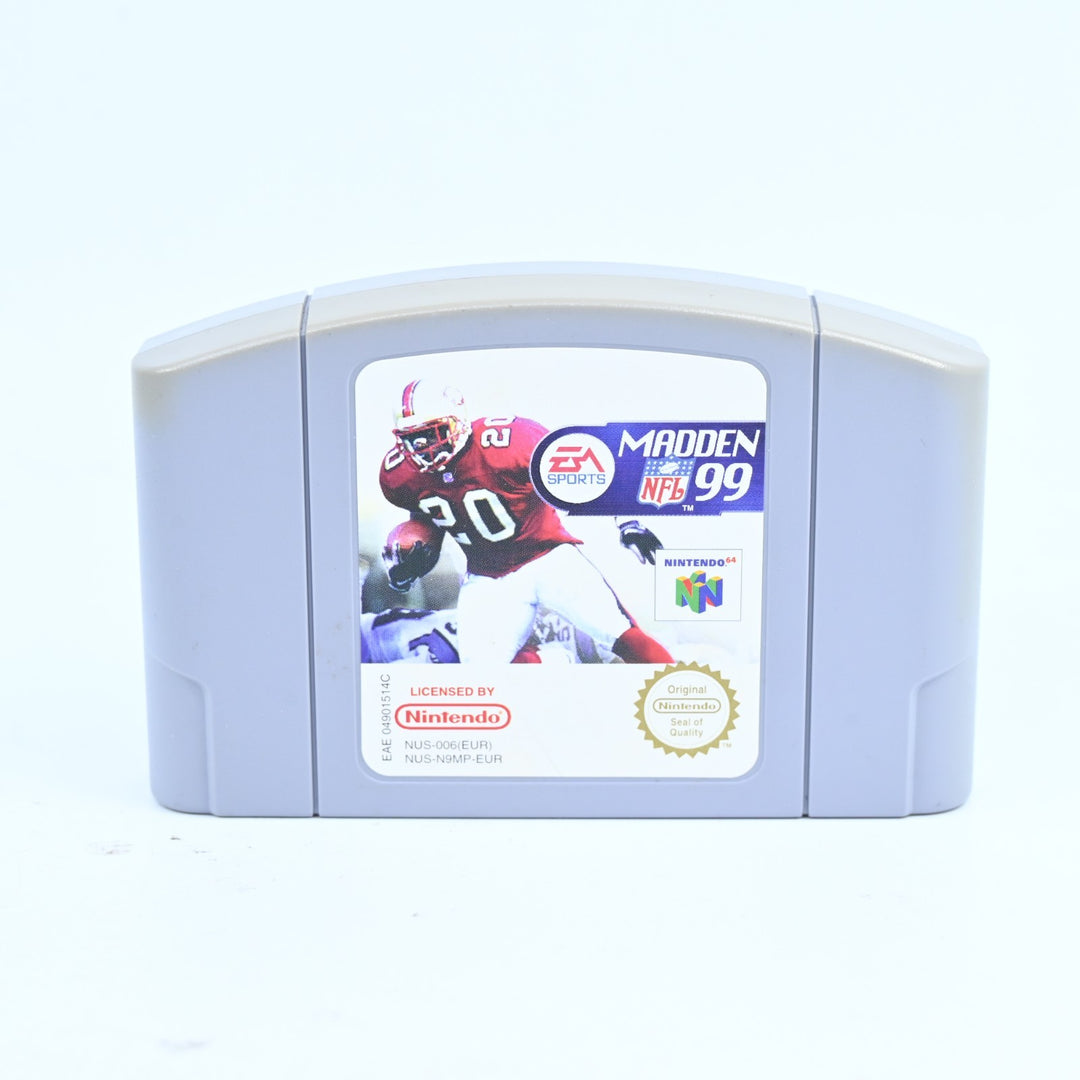 Madden NFL 99 - N64 / Nintendo 64 Boxed Game - PAL - FREE POST!