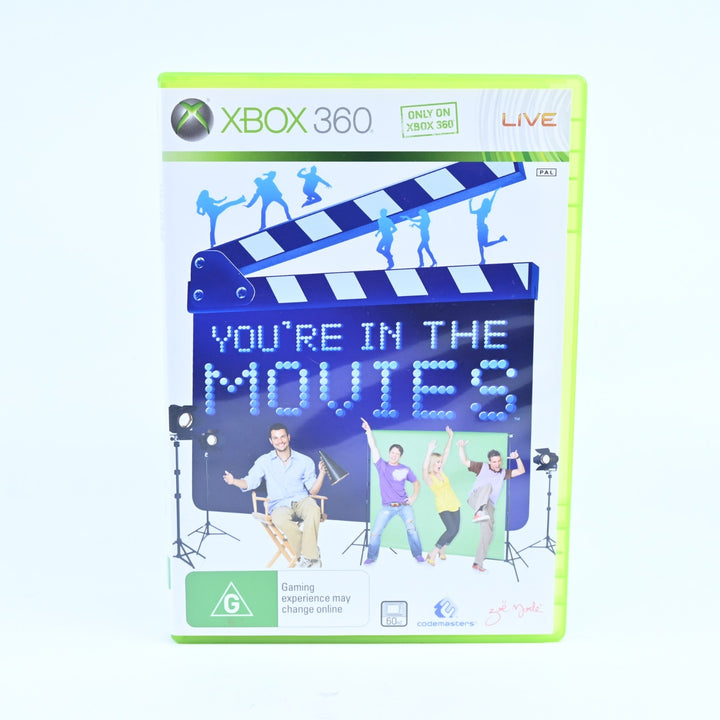 You're in the Movies - Xbox 360 Game + Manual - PAL - MINT DISC!