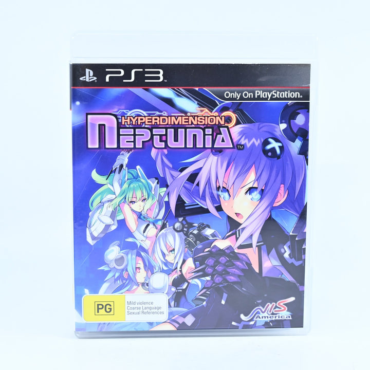 Hyperdimension Neptunia - Sony Playstation 3 / PS3 Game + Manual - FREE POST!