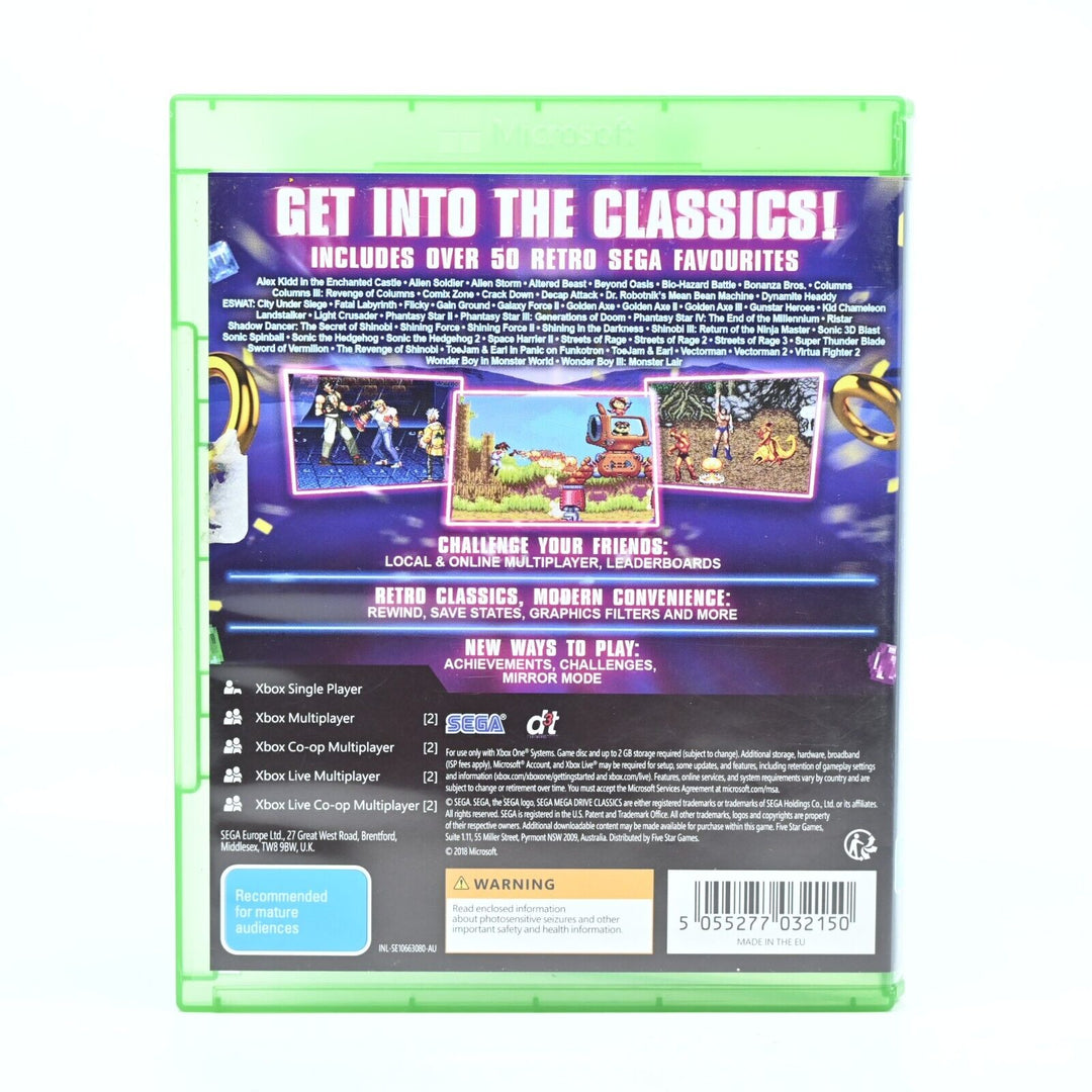 Sega Mega Drive Classics - Xbox One Game - PAL - FREE POST!