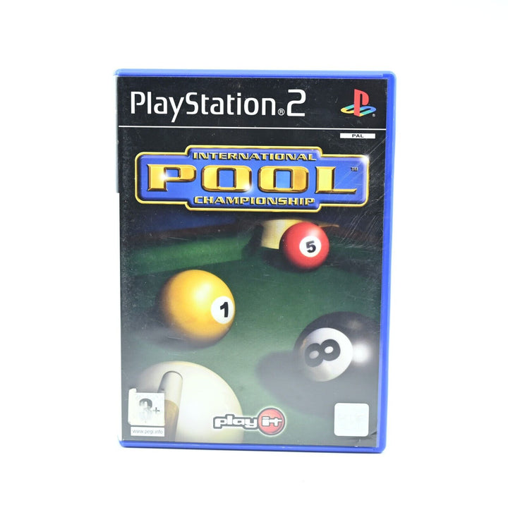 International Pool Championship - Sony Playstation 2 / PS2 Game + Manual - PAL