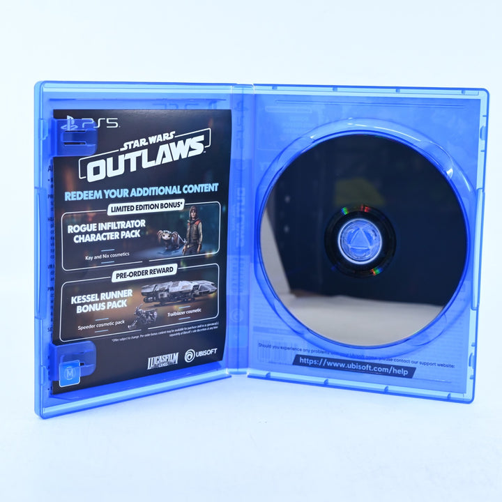 Star Wars Outlaws Limited Edition - PS5 Game - MINT DISC - CODE UNUSED!