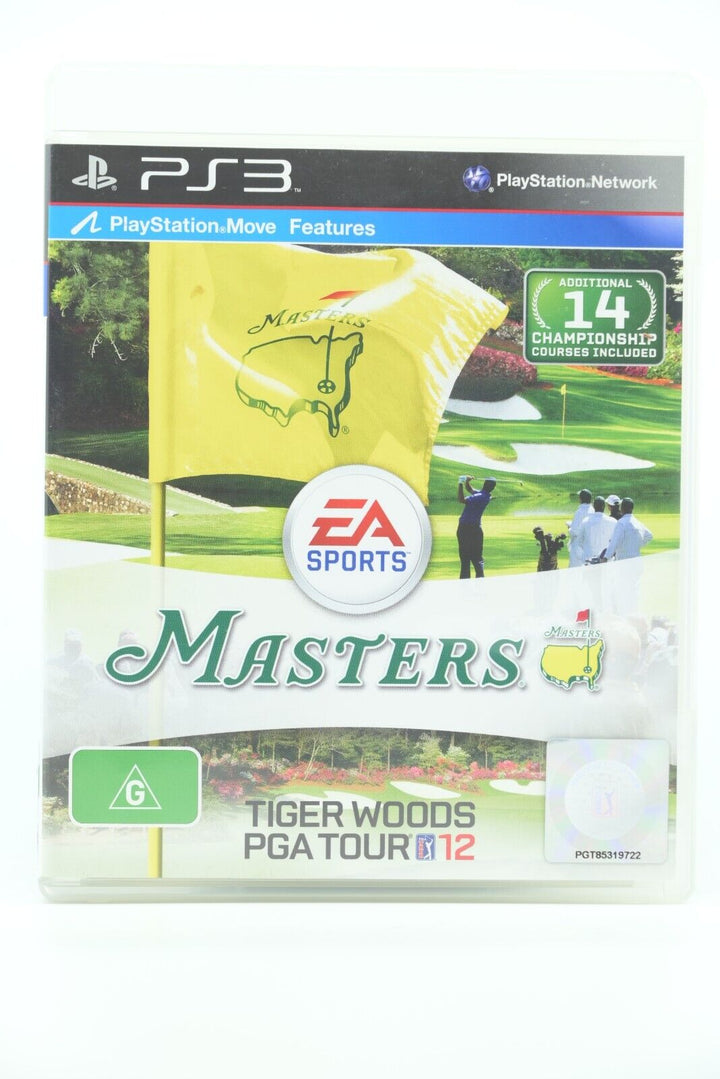 Masters: Tiger Woods PGA Tour 12 - Sony Playstation 3 / PS3 Game - FREE POST!