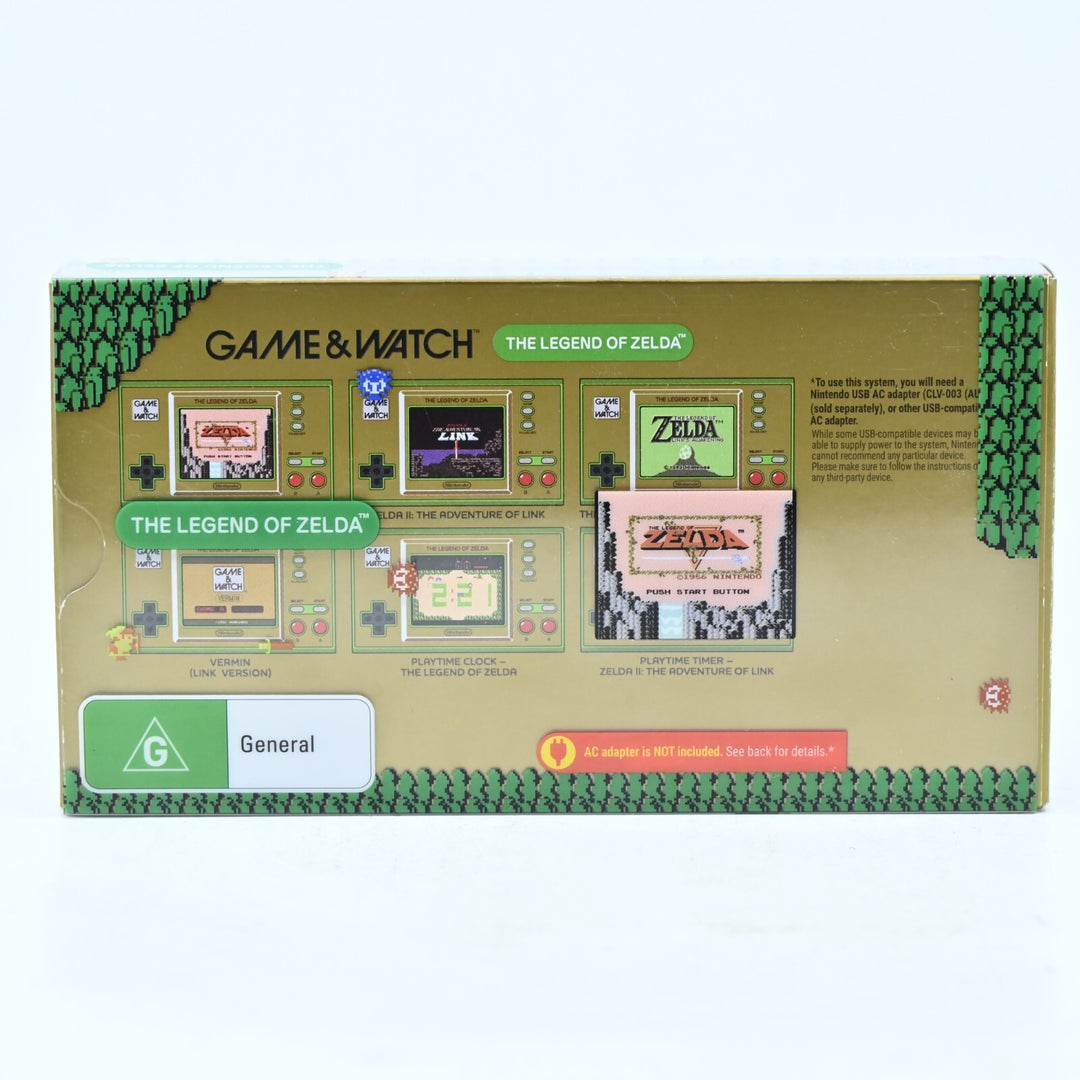 The Legend of Zelda Colour Screen - Nintendo Game & Watch Boxed Console