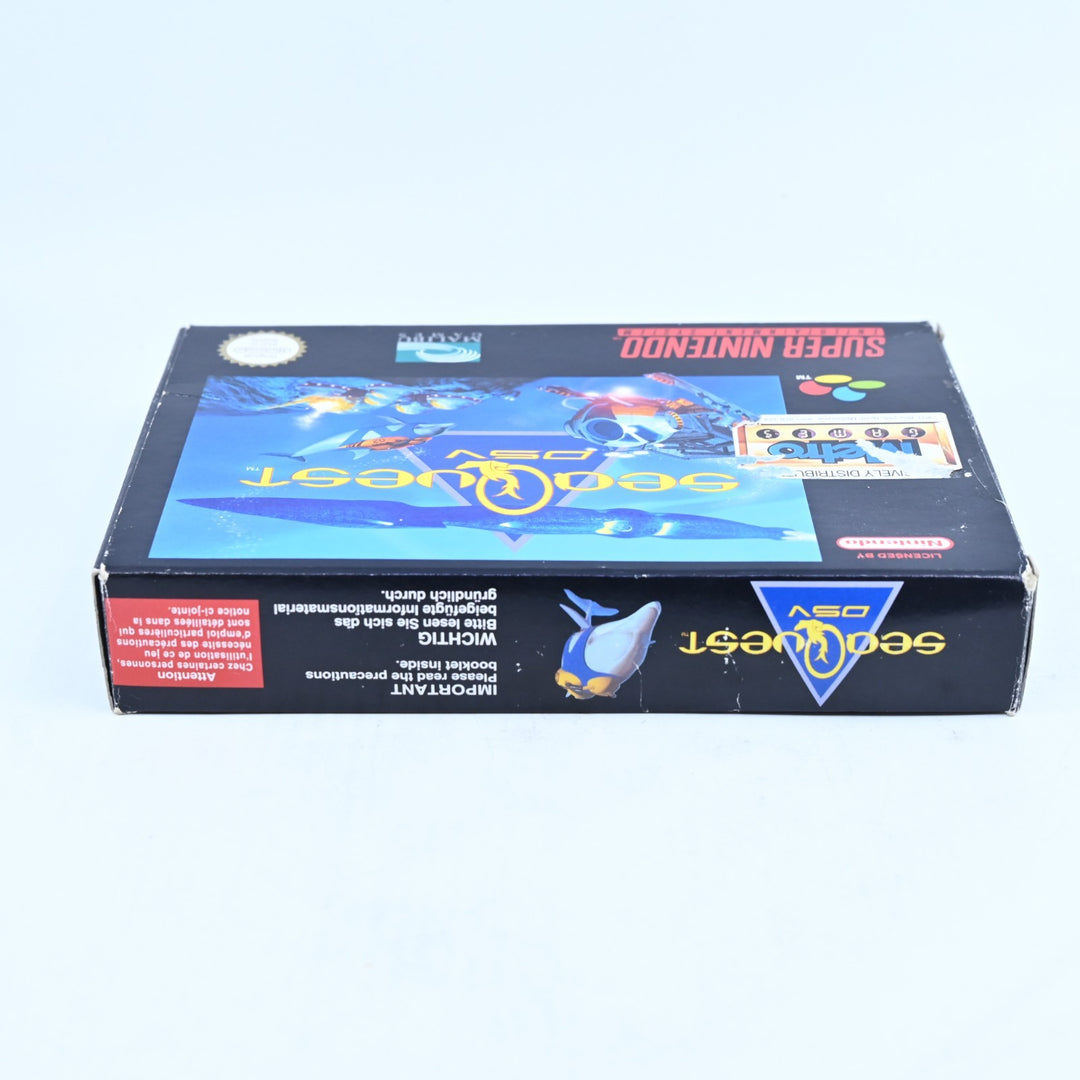 Sea Quest DSV - Super Nintendo / SNES Boxed Game - No Manual - PAL