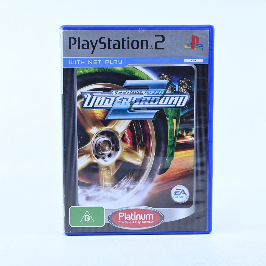 Need for Speed Underground 2 - Sony Playstation 2 / PS2 Game - No Manual - PAL