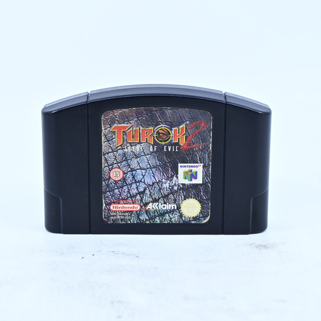 Turok 2: Seeds of Evil - N64 / Nintendo 64 Boxed Game - PAL - FREE POST!