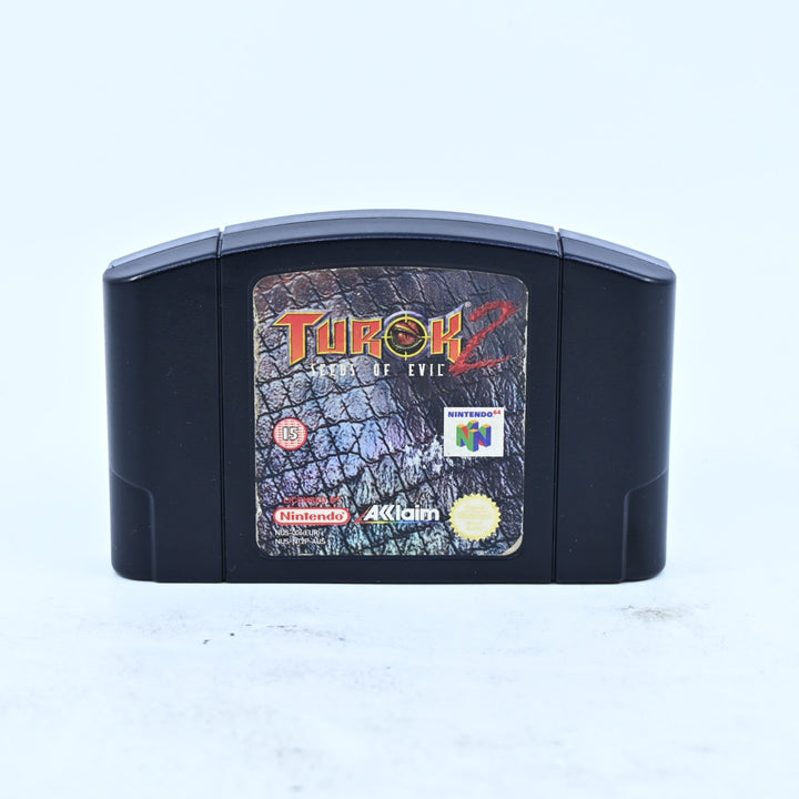Turok 2: Seeds of Evil - N64 / Nintendo 64 Boxed Game - PAL - FREE POST!