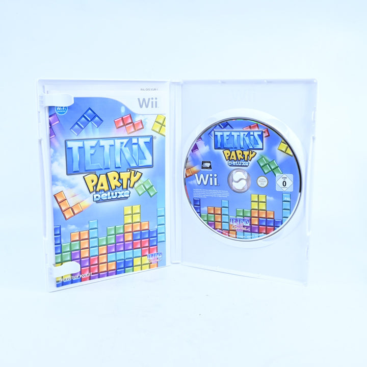 Tetris Party Deluxe - Nintendo Wii Game + Manual - PAL - MINT DISC!