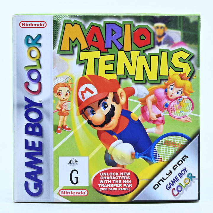 Mario Tennis - Nintendo Gameboy Color Boxed Game - PAL - FREE POST!