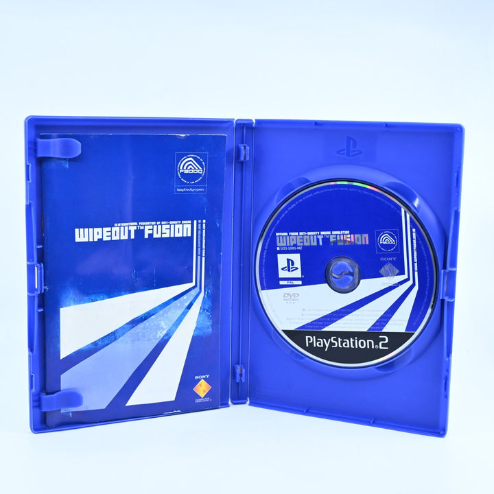 Wipeout Fusion - Sony Playstation 2 / PS2 Game + Manual - PAL - MINT DISC!