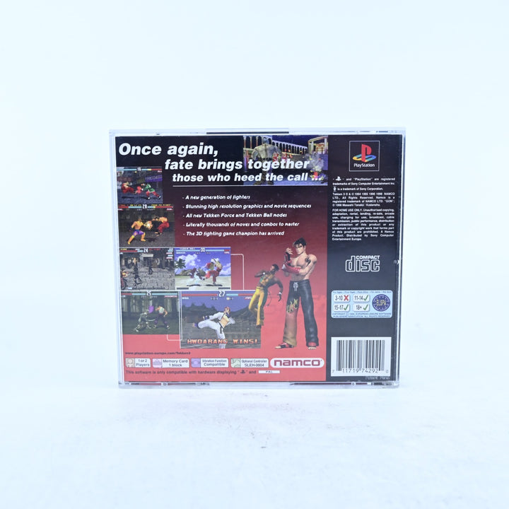 Tekken 3 - Sony Playstation 1 / PS1 Game + Manual - PAL - MINT DISC!