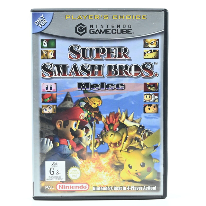 Super Smash Bros. Melee - Nintendo Gamecube Game - PAL - FREE POST!