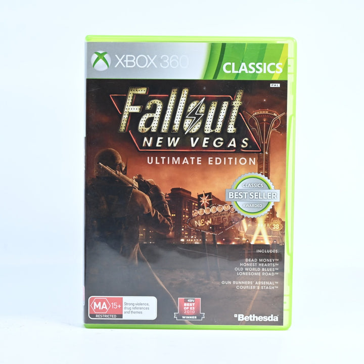 Fallout: New Vegas Ultimate Edition - Xbox 360 Game + Manual - PAL - MINT DISC!