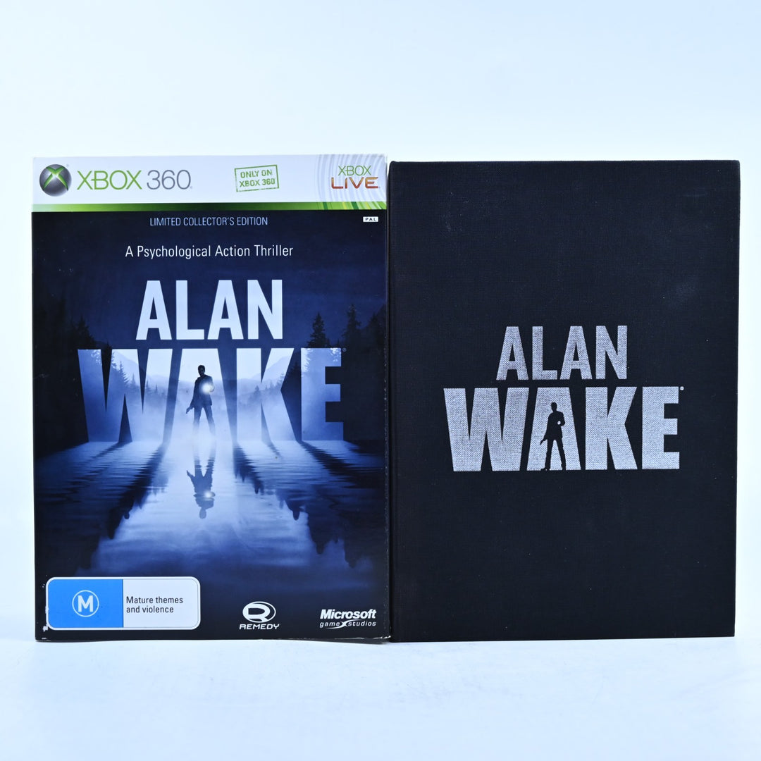 Alan Wake Limited Collectors Edition - Xbox 360 Game + Manual - PAL
