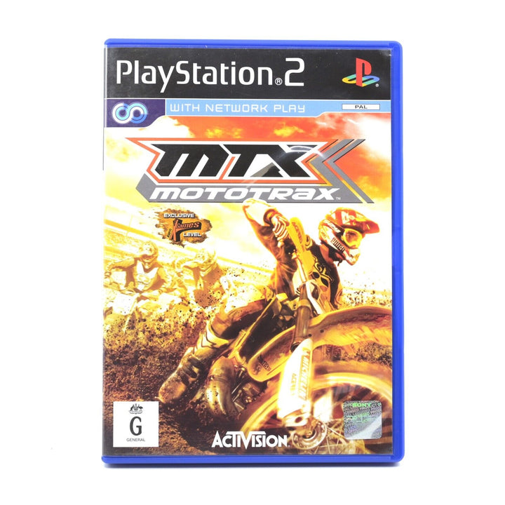 MTX: Mototrax - Sony Playstation 2 / PS2 Game - PAL - FREE POST!