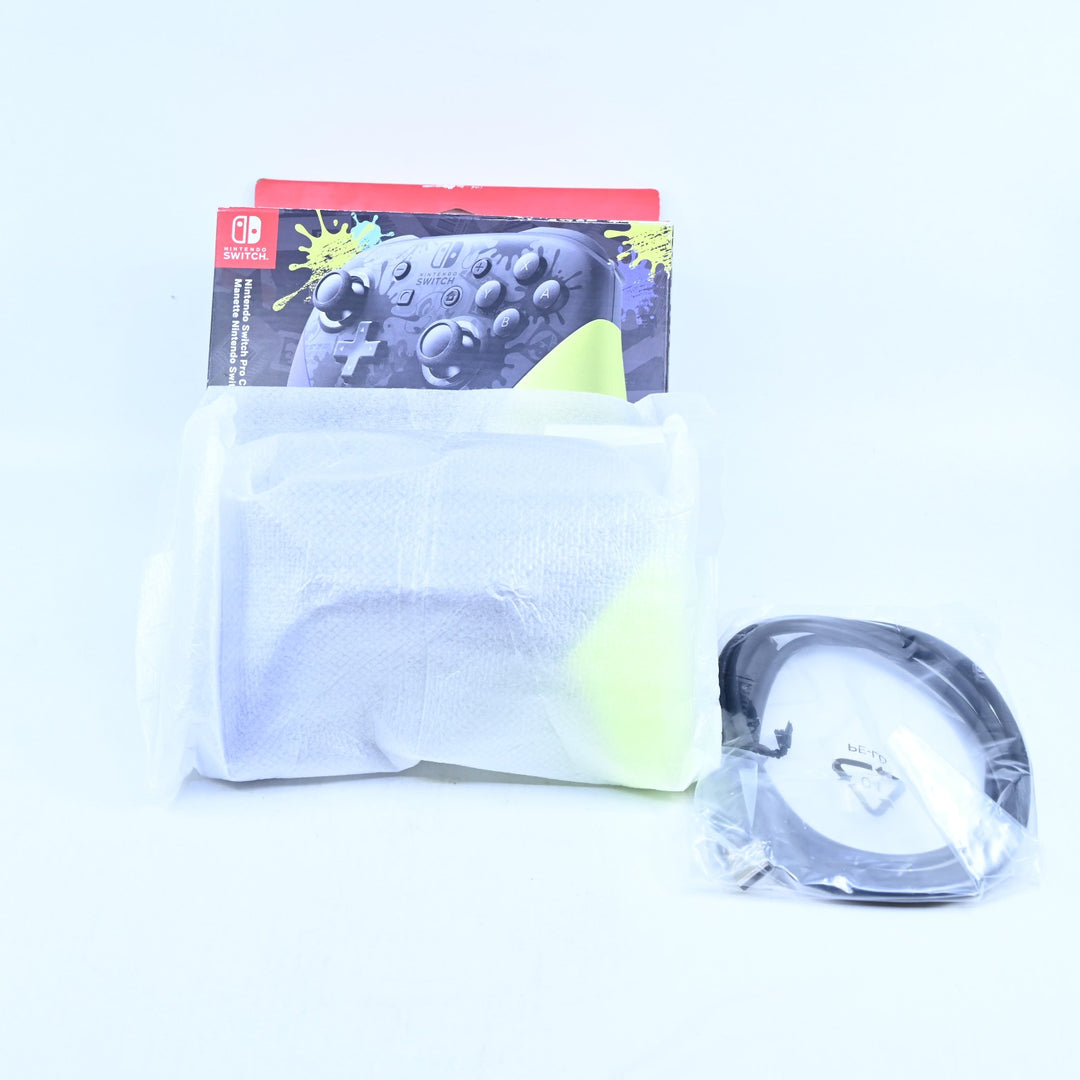 Nintendo Switch Pro Controller - Splatoon 3 Edition - Nintendo Switch Accessory