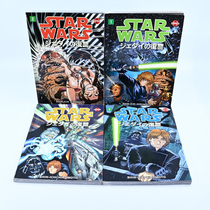 Star Wars: Return of the Jedi Manga Volumes 1 2 3 4 - Shin-Ichi Hiromoto - Manga