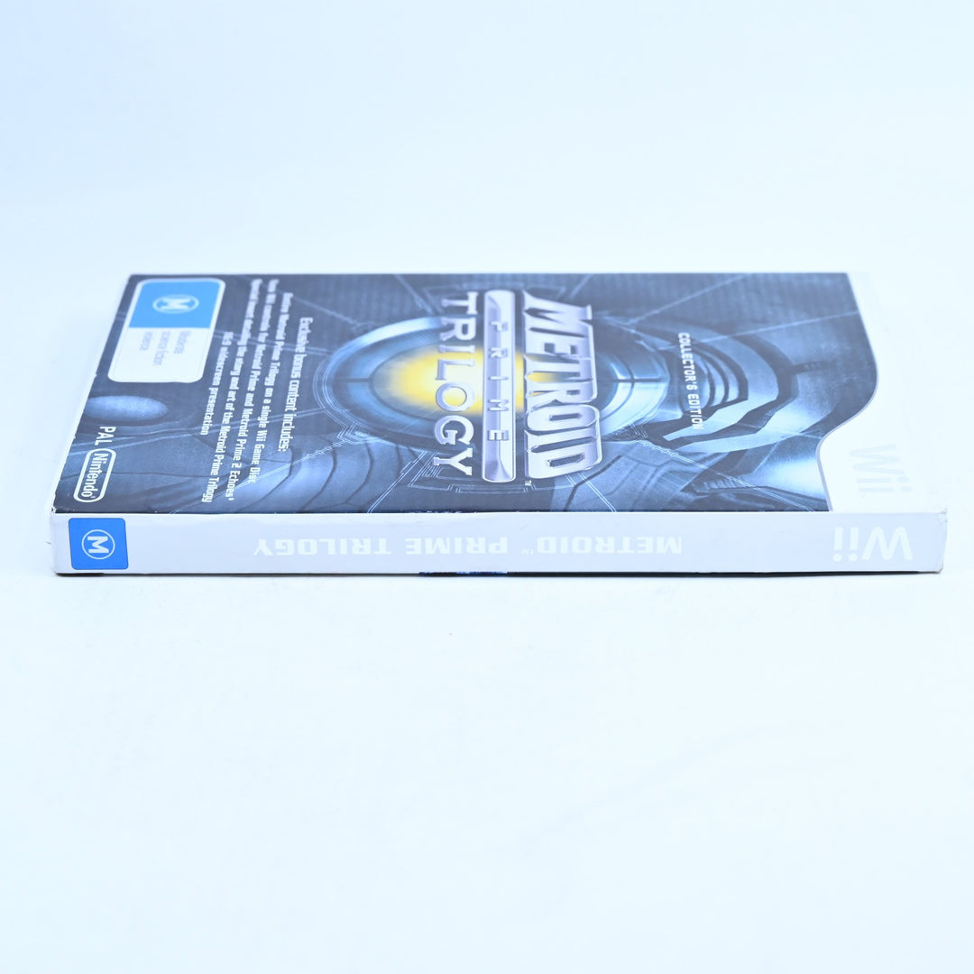 Metroid Prime Trilogy - Nintendo Wii Game + Manual - PAL - MINT DISC!