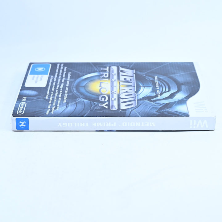 Metroid Prime Trilogy - Nintendo Wii Game + Manual - PAL - MINT DISC!