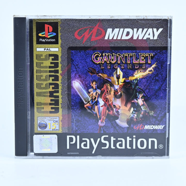 Gauntlet Legends - Sony Playstation 1 / PS1 Game + Manual - PAL - MINT DISC!