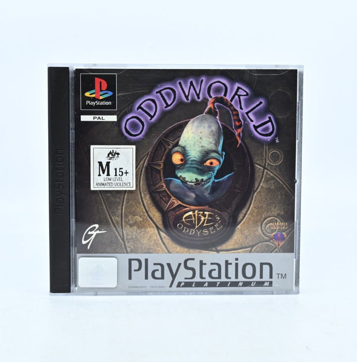 OddWorld: Abe's Oddysee - Sony Playstation 1 / PS1 Game + Manual - PAL