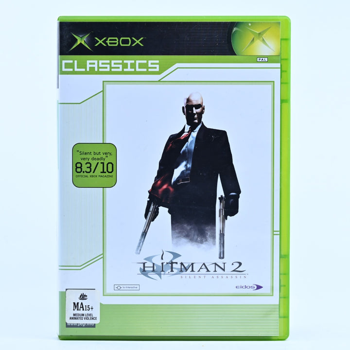 Hitman 2: Silent Assassin - Original Xbox Game + Manual - PAL - MINT DISC!