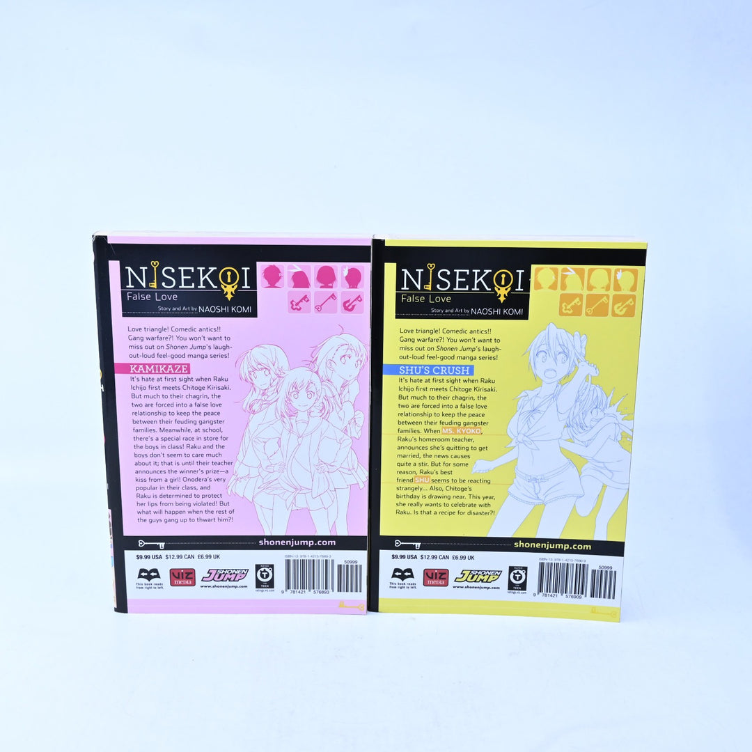 Nisekoi: False Love - Volumes 1-10 - Naoshi Komi - Shonen Jump - Manga